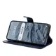 Etui z klapką Bizon Case Pocket do Xiaomi 15 granatowe