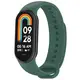 Silikonowy pasek Bizon Strap Watch Silicone do Xiaomi Smart Band 9 / 9 NFC / 8 ciemnozielony