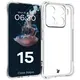Elastyczne etui Bizon Case Salpa do Xiaomi 15 przezroczyste