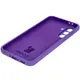 Silikonowe etui Bizon Soft Case do Samsung Galaxy A36 5G fioletowe