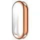 Etui z osłoną ekranu Bizon Case Watch Felipe do Xiaomi Smart Band 10 różowozłote