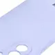 Silikonowe etui z pierścieniem magnetycznym Bizon Case Silicone Magnetic Sq do Samsung Galaxy A36 5G jasnofioletowe