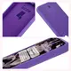 Silikonowe etui Bizon Soft Case do Samsung Galaxy A36 5G fioletowe