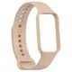 Etui z paskiem Bizon Strap + Case Watch Dots do Xiaomi Redmi Smart Band 2 / Xiaomi Mi Band 8 Active jasnoróżowe