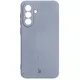Silikonowe etui z pierścieniem magnetycznym Bizon Case Silicone Magnetic Sq do Samsung Galaxy A36 5G szare