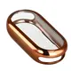 Etui z osłoną ekranu Bizon Case Watch Felipe do Xiaomi Smart Band 10 różowozłote