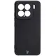 Silikonowe etui z pierścieniem magnetycznym Bizon Case Silicone Magnetic Sq do Xiaomi 15 czarne