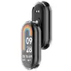 Etui z osłoną ekranu Bizon Case Watch Felipe do Xiaomi Smart Band 9 przezroczyste