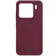 Silikonowe etui Bizon Soft Case do Xiaomi 15 ciemnofioletowe