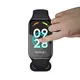 Szkło hybrydowe Bizon Glass Watch Edge Hybrid do Redmi Smart Band 2 / Xiaomi Mi Band 8 Active czarne