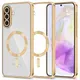 Etui Tech-Protect Magflex MagSafe Samsung Galaxy A36 5G Shiny Gold