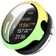 Etui ze szkłem do zegarka Bizon Case+Glass Watch do Google Pixel Watch 3 45mm żółtozielone