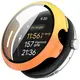 Etui ze szkłem do zegarka Bizon Case+Glass Watch do Google Pixel Watch 3 45mm żółtopomarańczowe