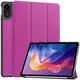 Etui z klapką Bizon Case Tab Croc do Xiaomi Redmi Pad 2 fioletowe