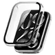 Etui ze szkłem do zegarka Bizon Case+Glass Watch do Xiaomi Mi Smart Band 9 Pro przezroczyste