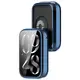 Etui z osłoną ekranu Bizon Case Watch Felipe do Xiaomi Mi Smart Band 9 Pro niebieskie