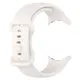 Silikonowy pasek Bizon Strap Watch Silicone do Google Pixel Watch 3 (45mm) perłowy