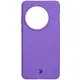 Silikonowe etui Bizon Soft Case do OnePlus 13 fioletowe
