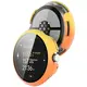 Etui ze szkłem do zegarka Bizon Case+Glass Watch do Google Pixel Watch 3 41mm żółtopomarańczowe