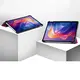 Etui z klapką Bizon Case Tab Croc do Xiaomi Redmi Pad 2 fioletowe