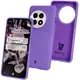 Silikonowe etui Bizon Soft Case do OnePlus 13 fioletowe