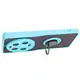 Etui z uchwytem na palec Bizon Case Hybrid Ring do Xiaomi 13 Ultra przydymione z jasnoniebieską ramką