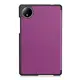 Etui z klapką Bizon Case Tab Croc do Xiaomi Redmi Pad SE 8.7 ciemnofioletowe