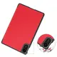Etui z klapką Bizon Case Tab Croc do Xiaomi Redmi Pad 2 czerwone