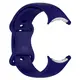 Silikonowy pasek Bizon Strap Watch Silicone do Google Pixel Watch 3/Watch 2/Watch 1 41mm szafirowy