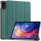 Etui z klapką Bizon Case Tab Croc do Xiaomi Redmi Pad 2 ciemnozielone