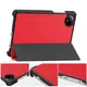 Etui z klapką Bizon Case Tab Croc do Xiaomi Redmi Pad SE 8.7 czerwone