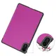 Etui z klapką Bizon Case Tab Croc do Xiaomi Redmi Pad 2 fioletowe