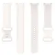 Silikonowy pasek Bizon Strap Watch Silicone do Google Pixel Watch 3 (45mm) perłowy