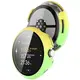 Etui ze szkłem do zegarka Bizon Case+Glass Watch do Google Pixel Watch 3 41mm żółtozielone
