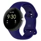 Silikonowy pasek Bizon Strap Watch Silicone do Google Pixel Watch 3 (45mm) szafirowy