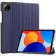 Etui z klapką Bizon Case Tab Croc do Xiaomi Redmi Pad SE 8.7 ciemnoniebieskie