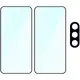 2x szkło na ekran + 1x na aparat Bizon Edge 2 Pack do Samsung Galaxy A56 5G