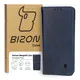 Etui z klapką Bizon Case Pocket Pro do Honor Magic6 Lite granatowe