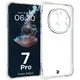 Elastyczne etui Bizon Case Salpa do Honor Magic7 Pro przezroczyste