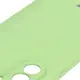 Silikonowe etui z pierścieniem magnetycznym Bizon Case Silicone Magnetic Sq do Samsung Galaxy A56 5G jasnozielone