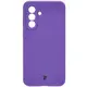 Silikonowe etui Bizon Soft Case do Samsung Galaxy A56 5G fioletowe