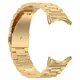 Pasek ze stali nierdzewnej Bizon Strap Watch Aura do Google Pixel Watch 3 / 2 / 1 41 mm złoty