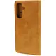 Etui z klapką Bizon Case Pocket do Samsung Galaxy A56 5G brązowe