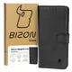 Etui z klapką Bizon Case Pocket do Honor Magic6 Lite czarne