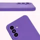Silikonowe etui Bizon Soft Case do Samsung Galaxy A56 5G fioletowe