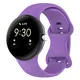 Silikonowy pasek Bizon Strap Watch Silicone do Google Pixel Watch 3 (45mm) fioletowy