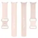 Silikonowy pasek Bizon Strap Watch Silicone do Google Pixel Watch 3 (45mm) jasnoróżowy