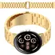 Pasek ze stali nierdzewnej Bizon Strap Watch Aura do Google Pixel Watch 3 / 2 / 1 41 mm złoty