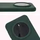 Silikonowe etui Bizon Soft Case do Honor Magic7 Pro ciemnozielone