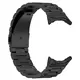 Pasek ze stali nierdzewnej Bizon Strap Watch Aura do Google Pixel Watch 3 / 2 / 1 41 mm czarny